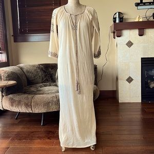 Z&L gauze boho coverup O/S